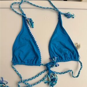 Bleu Rod Beattie Blue Bikini Top